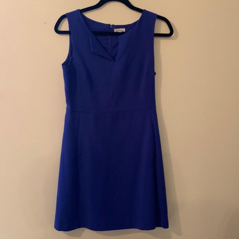 Royal blue dress from The Gap